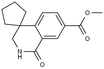 CAS#2788976-13-4|Metil 1'-okso-2 ', 3'-dihidro-1'h-spiro [siklopentan-1,4'-izokinolin] -7'-karboksilat